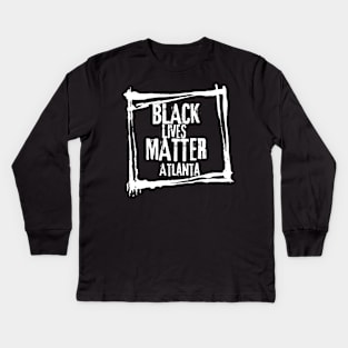 Black Lives Matter - Atlanta Kids Long Sleeve T-Shirt